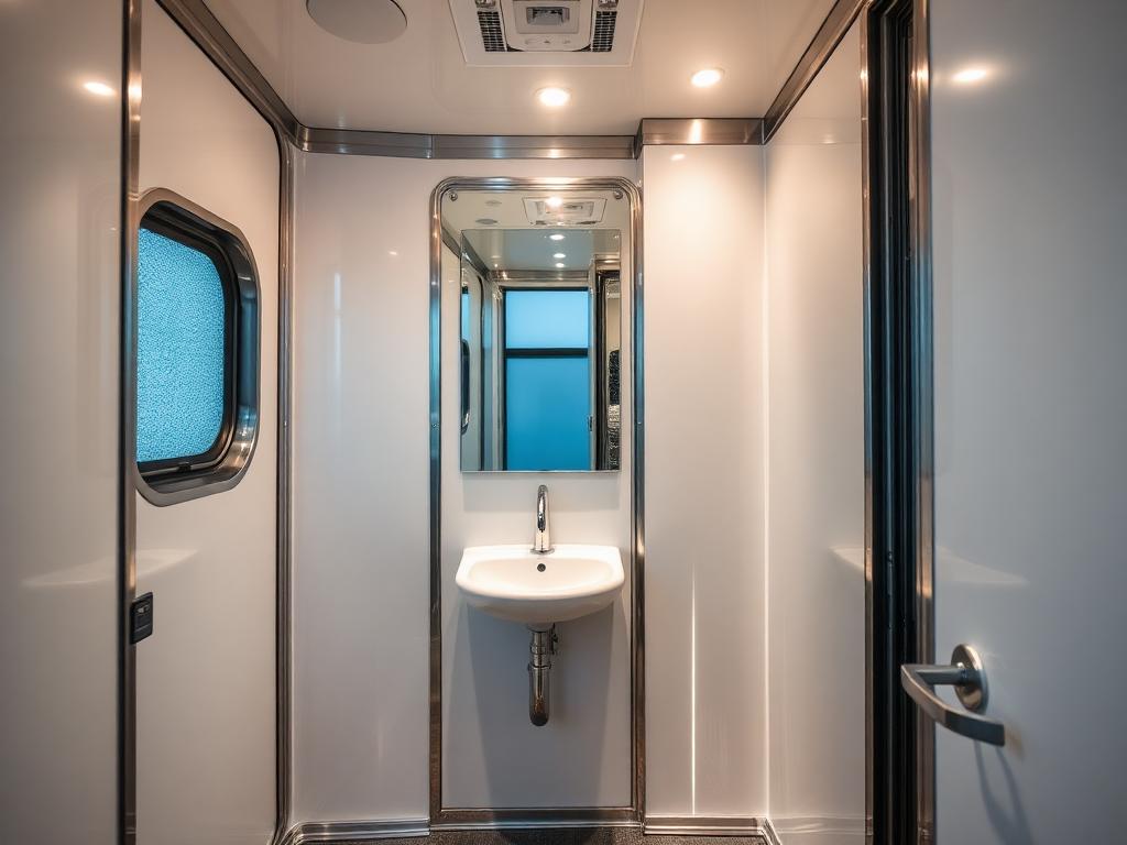 Luxury Restroom Trailers in Columbia City, IN